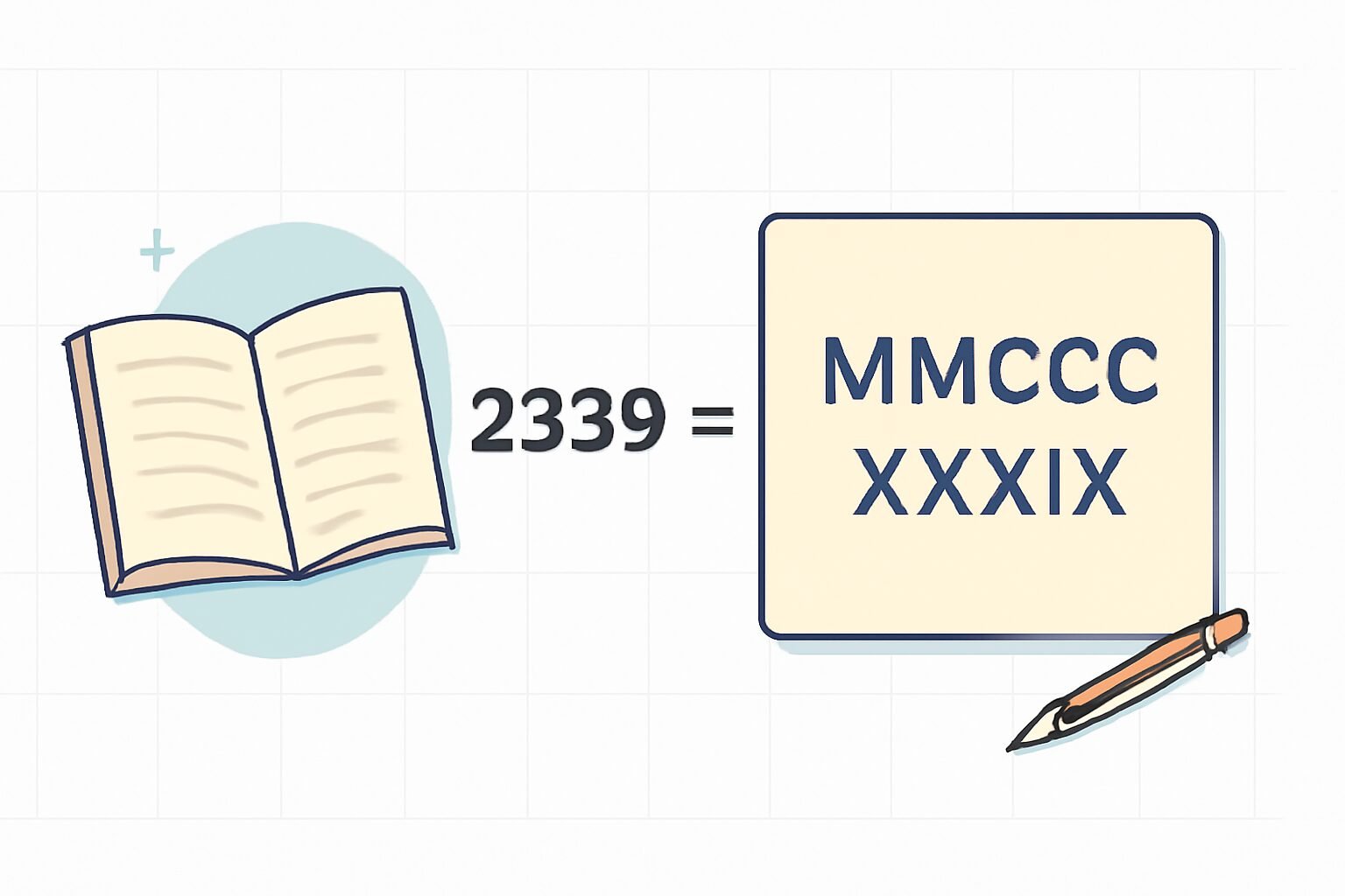 Roman Numerals: 2339