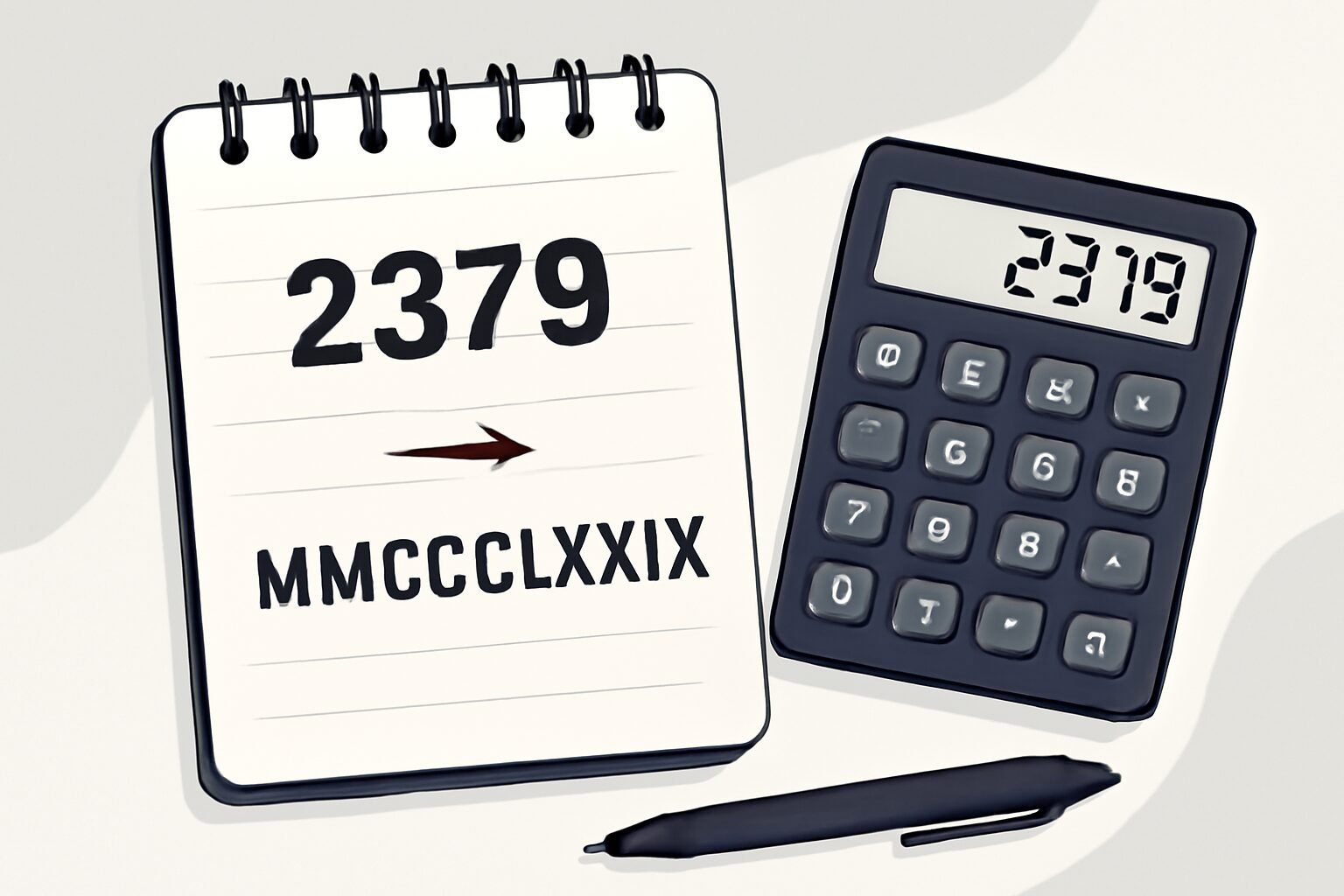 Roman Numerals: 2379