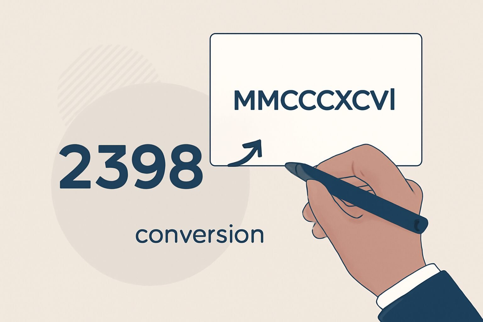 Roman Numerals: 2398