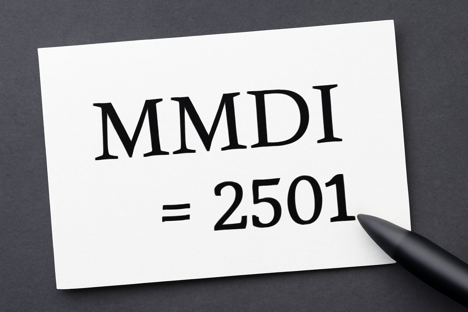 Roman Numerals: 2501