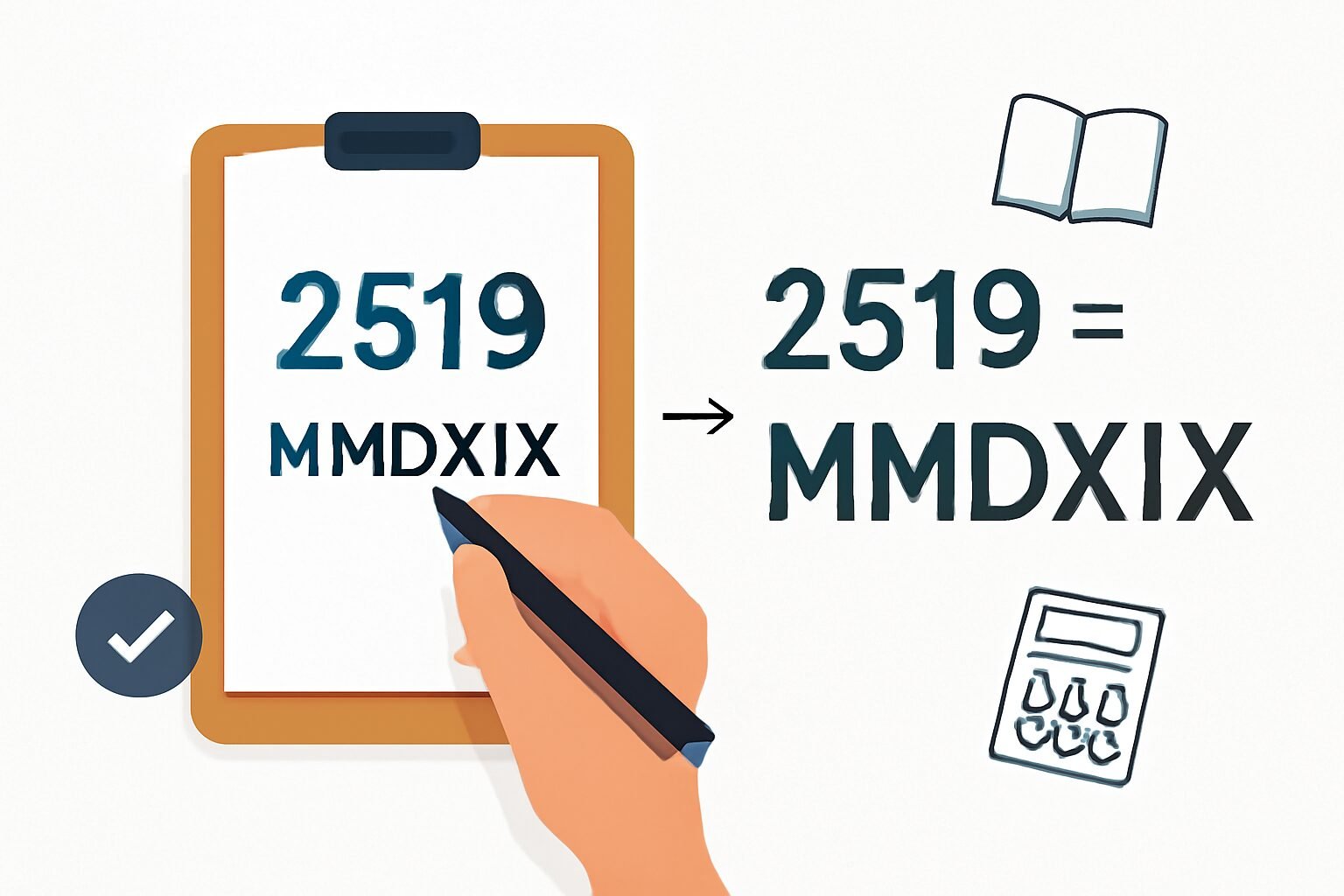 Roman Numerals: 2519