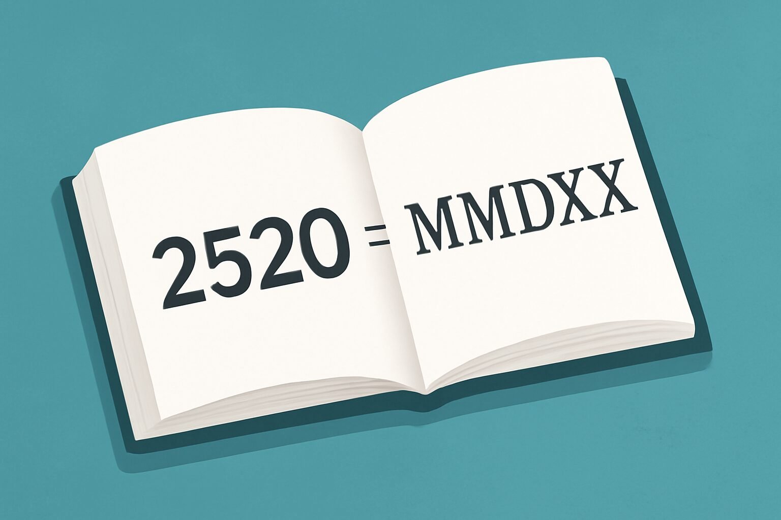 Roman Numerals: 2520