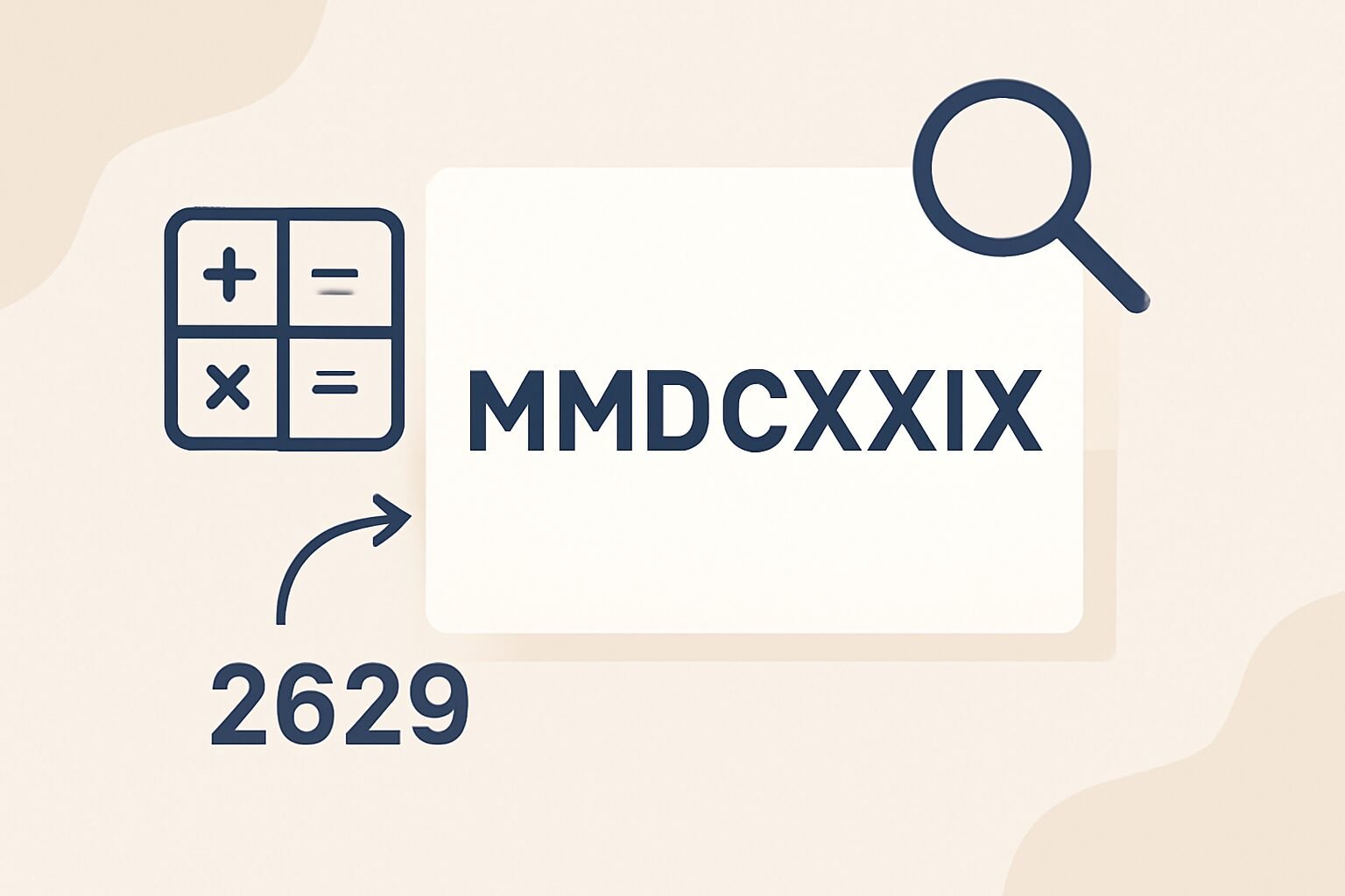 Roman Numerals: 2629