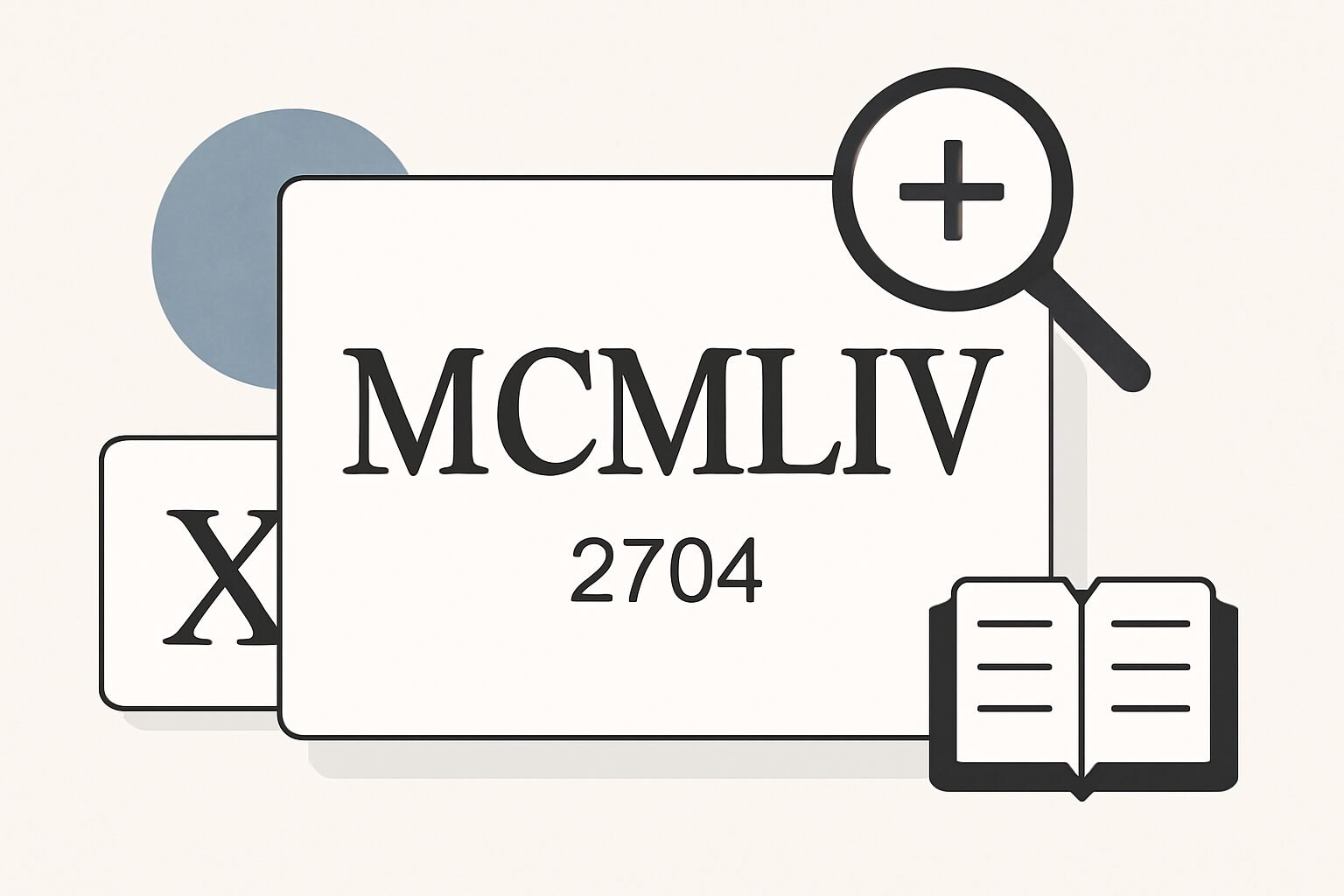 Roman Numerals: 2704