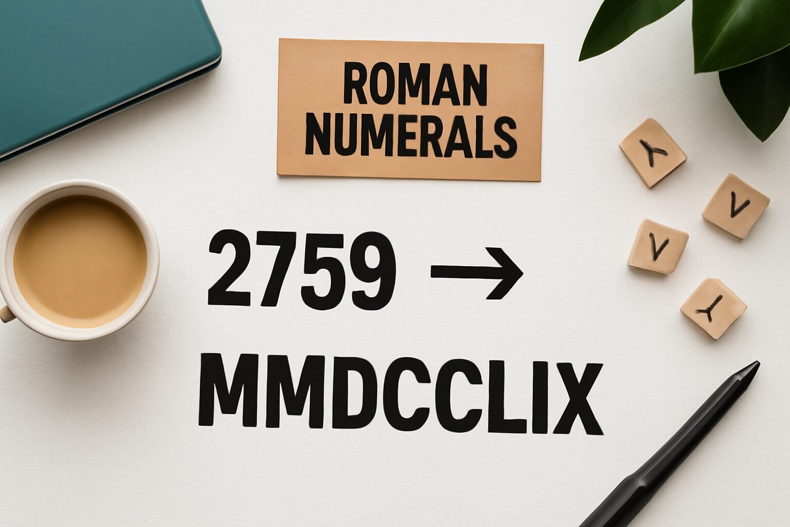 Roman Numerals: 2759