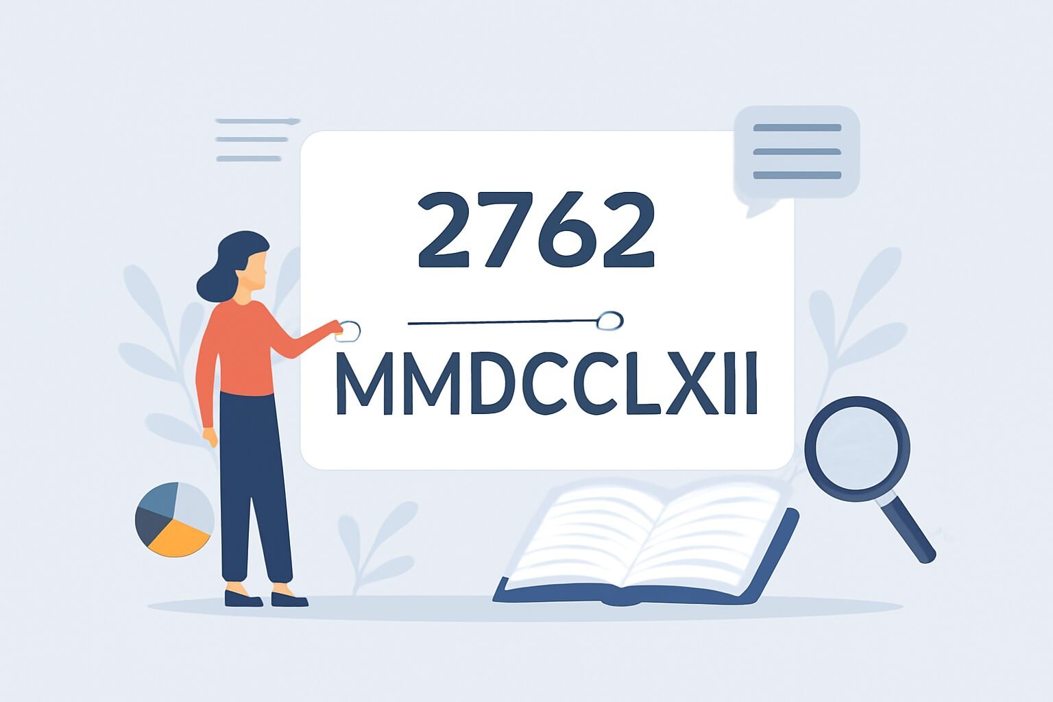 Roman Numerals: 2762