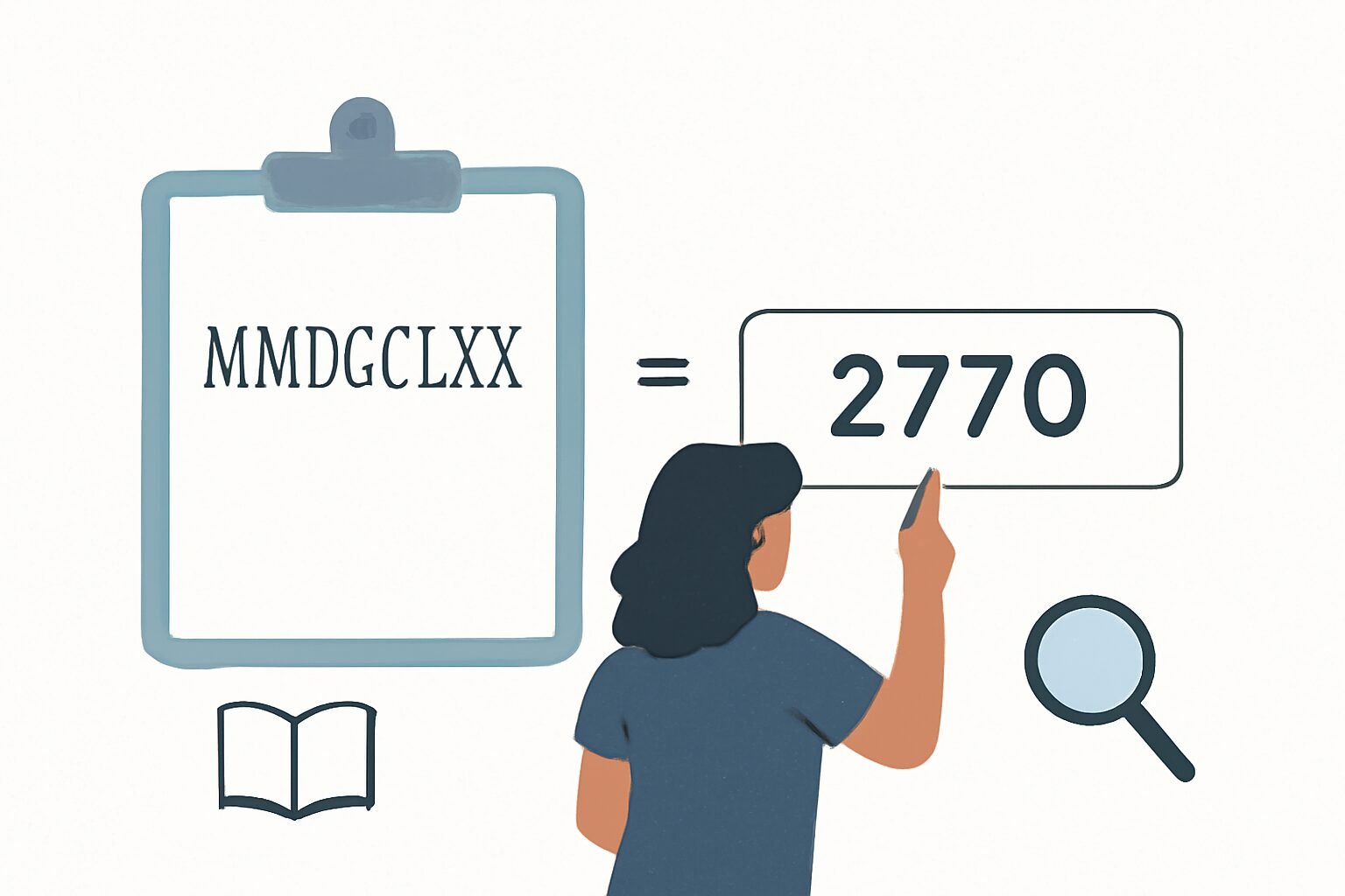 Roman Numerals: 2770