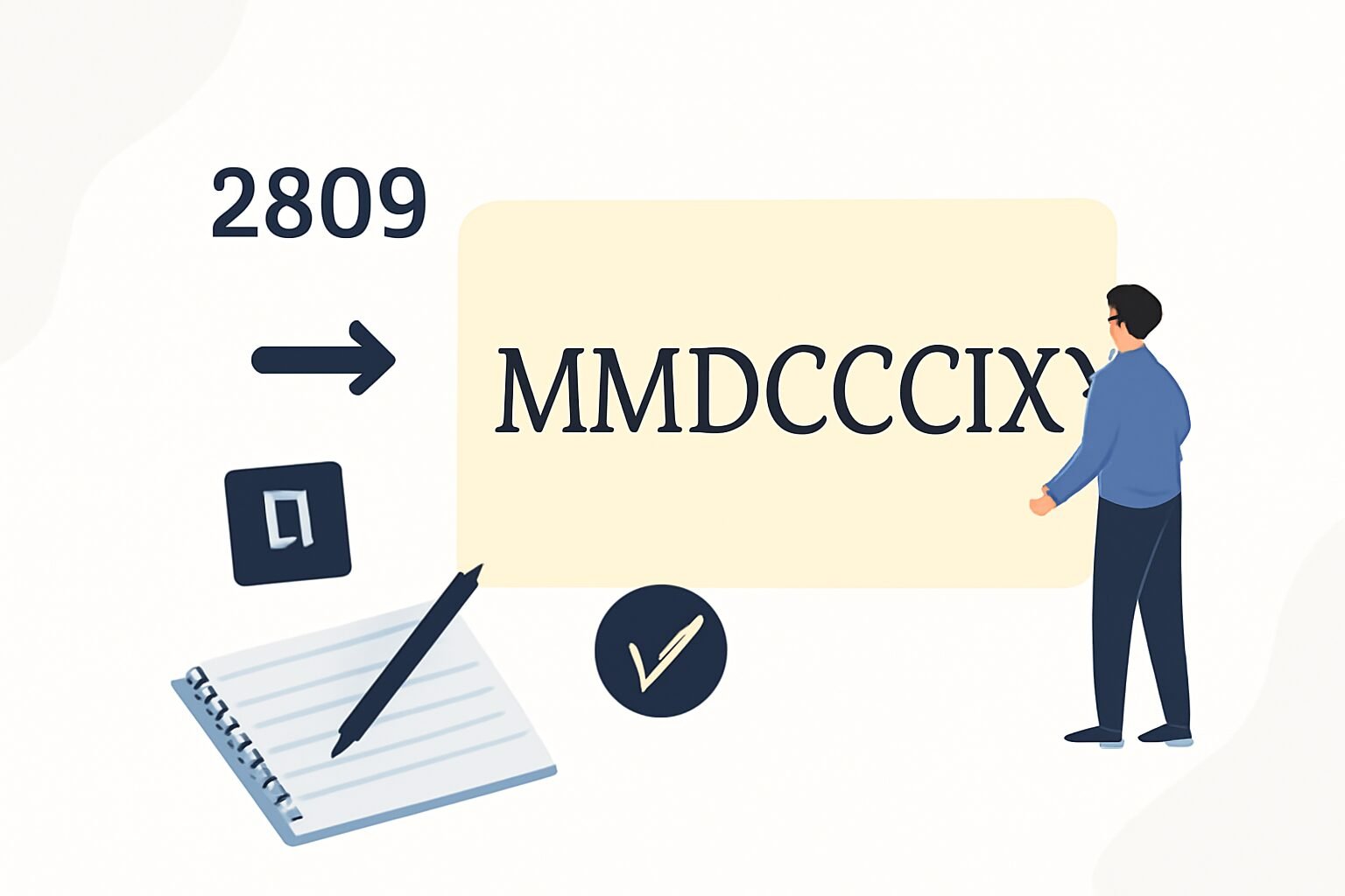 Roman Numerals: 2809