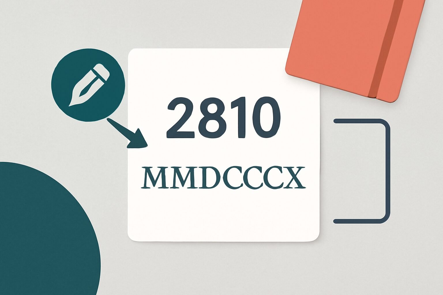Roman Numerals: 2810
