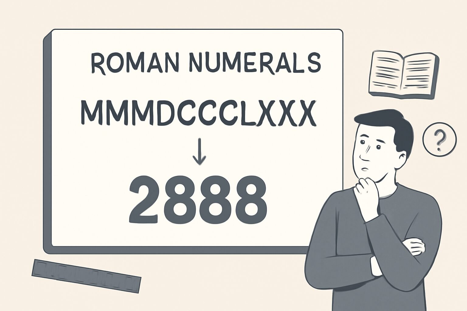 Roman Numerals: 2888