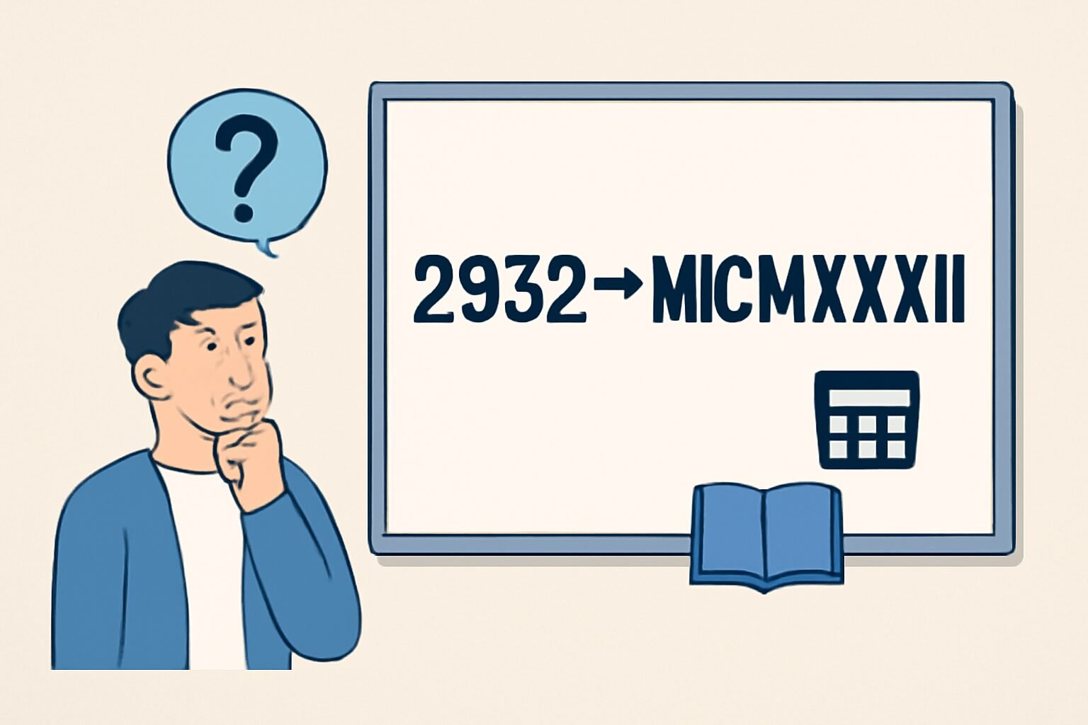 Roman Numerals: 2932