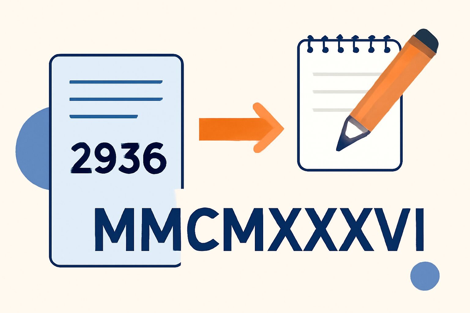 Roman Numerals: 2936