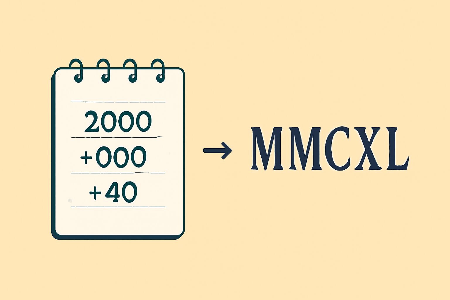 Roman Numerals: 2940