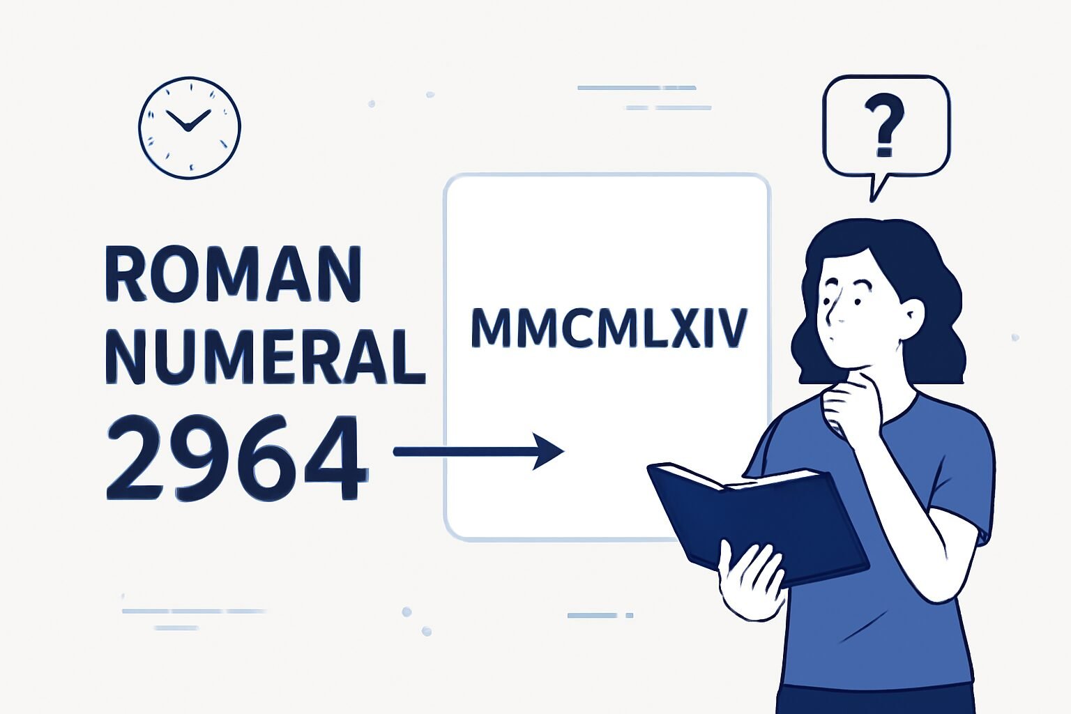 Roman Numerals: 2964