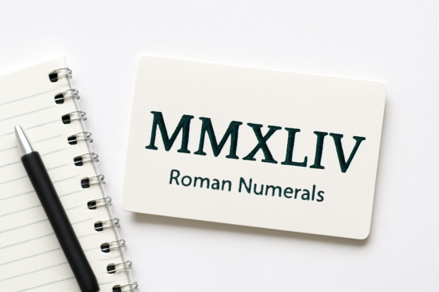 Roman Numerals: 3044