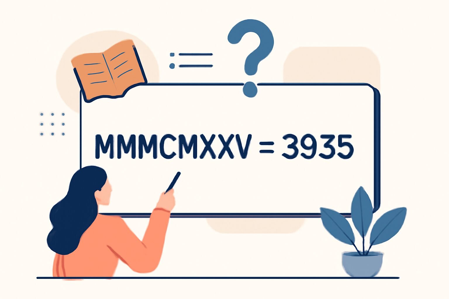 Roman Numerals: 3935