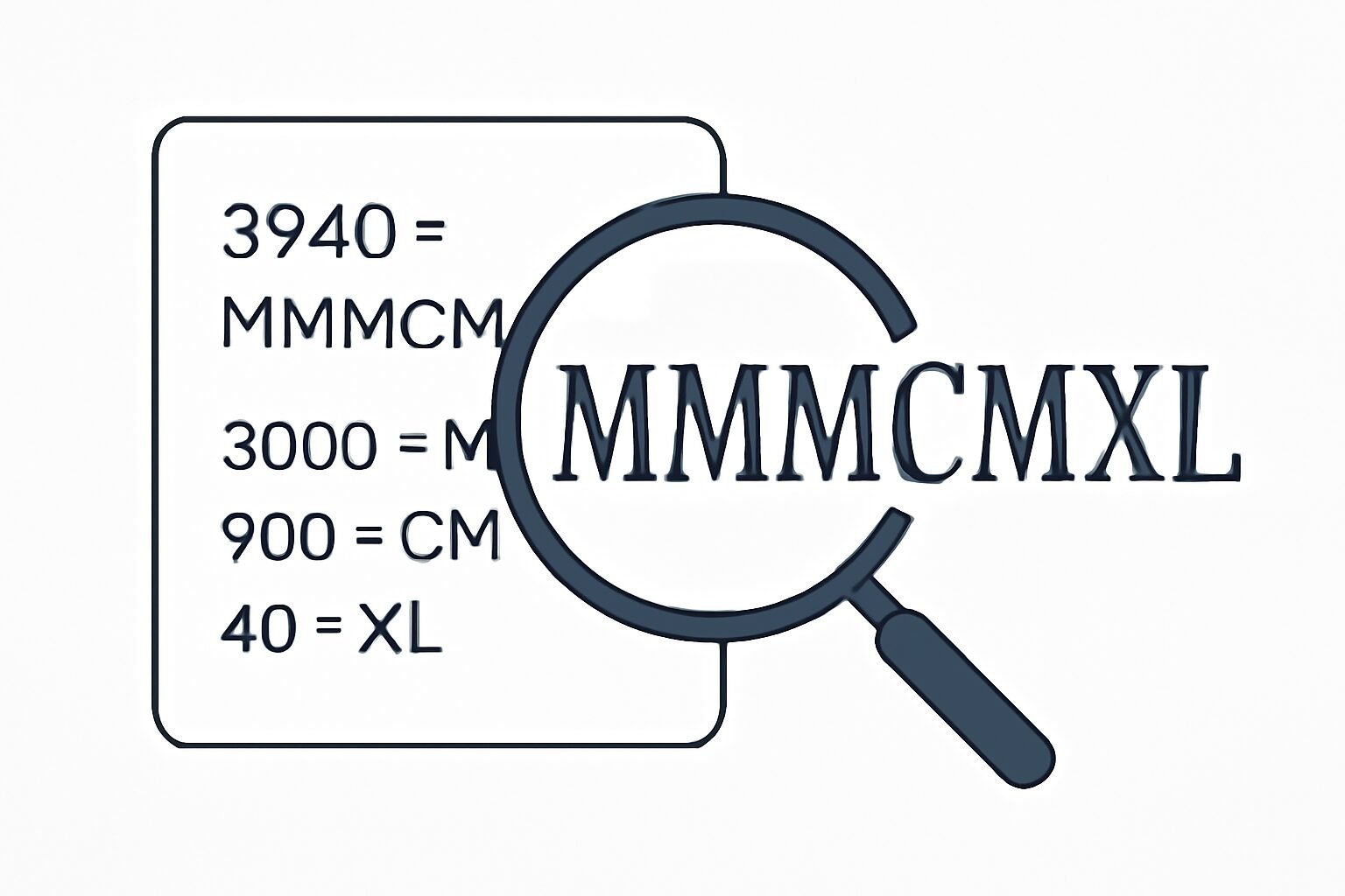 Roman Numerals: 3940