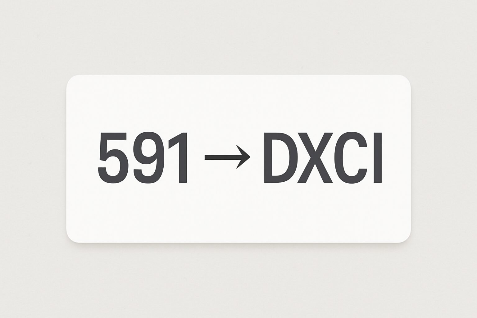 Roman Numerals: 591
